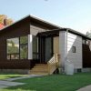 Современный экологичный каркасный дом в стиле хай тек