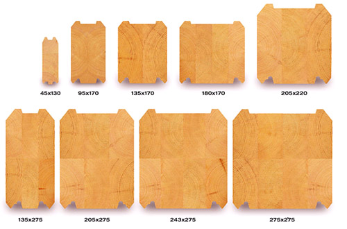 Современный материал для деревянного строительства — клееный брус