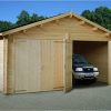 Деревянный каркасный гараж