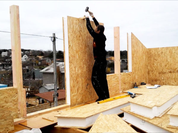 Дом из сип-панелей несложно построить своими руками