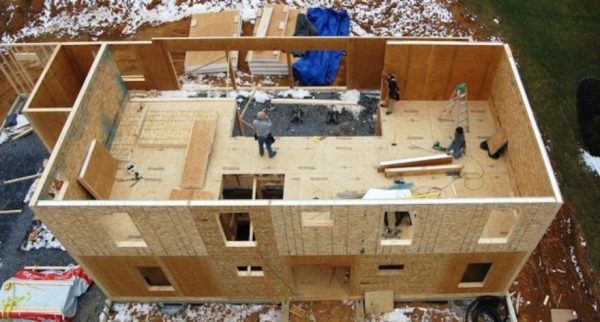 Строительство канадского дома из сип панелей